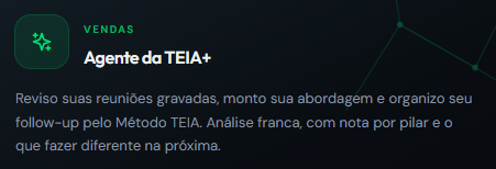 Interface do Agente TEIA